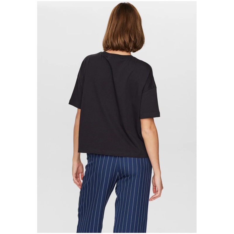 NUMPH Nuart μαύρο t-shirt